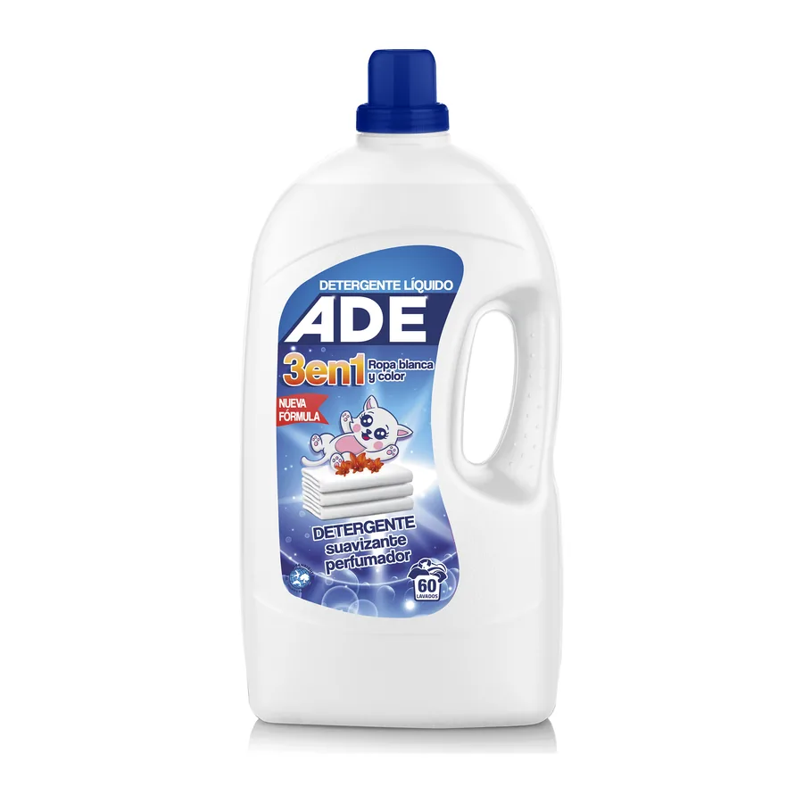 منظف سائل للغسيل ADE 3 في 1 · 4 لتر