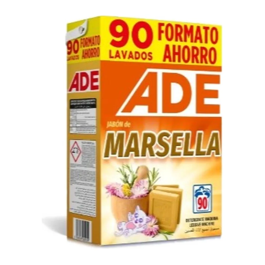 مسحوق غسيل ADE مرسيليا · علبة 6,3 كغ