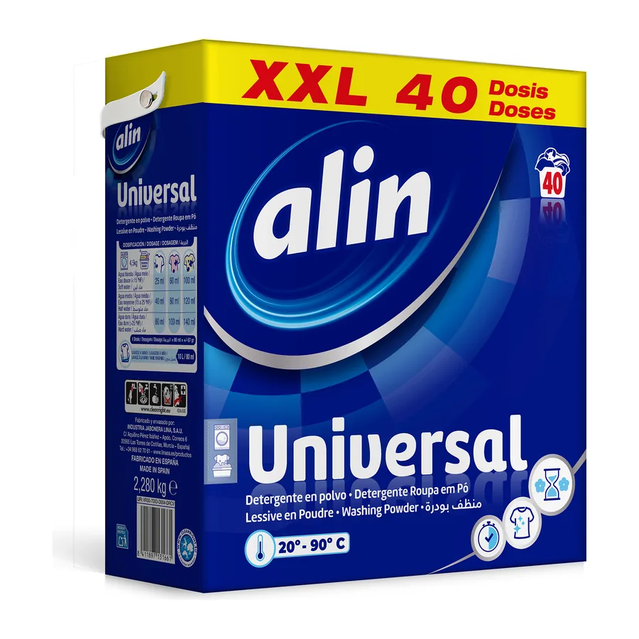 مسحوق غسيل alin يونيفرسال · علبة 2280 غ